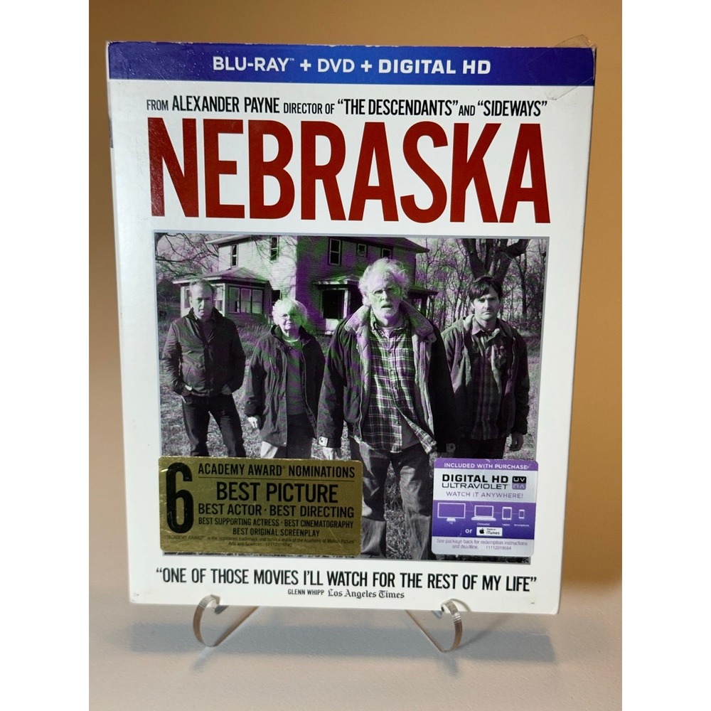 Nebraska Blu-ray/DVD- W/slipcover.‎ Bruce Dern Will Forte Bob Odenkirk